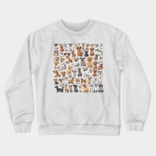 Dogs Everywhere Crewneck Sweatshirt